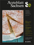 Titelbild der Ausgabe Aug 2016 des Ärzteblattes
