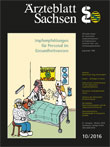 Titelbild der Ausgabe Okt 2016 des Ärzteblattes