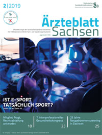 Titelbild der Ausgabe Feb 2019 des Ärzteblattes