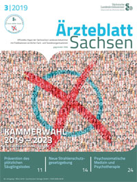 Titelbild der Ausgabe Mrz 2019 des Ärzteblattes
