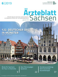 Titelbild der Ausgabe Jun 2019 des Ärzteblattes