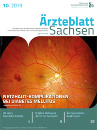 Titelbild der Ausgabe Okt 2019 des Ärzteblattes