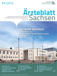 Titelbild der Ausgabe Nov 2019 des Ärzteblattes