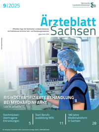 Titelbild der Ausgabe Sep 2025 des Ärzteblattes